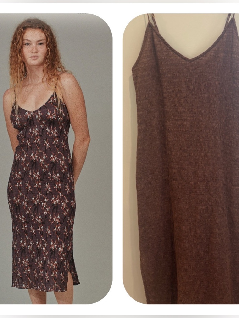 acacia swimwear Dylan Dress mauve color M